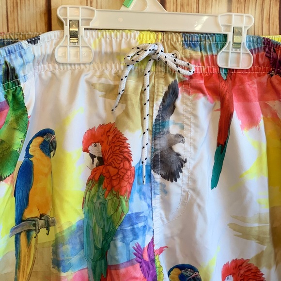 Neff Mens Size XL Parrot Parakeet Rainbow Shorts - Picture 3 of 6